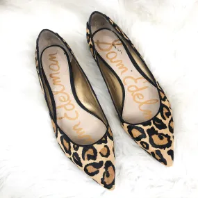 Sam Edelman Ray Leopard Pointed Flats 10