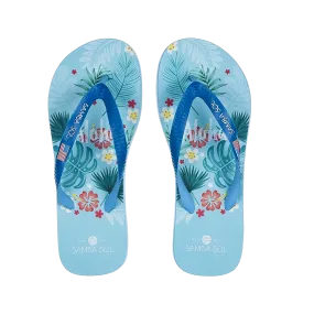 Samba Sol Men's Beach Collection Flip Flops  - Hawaii