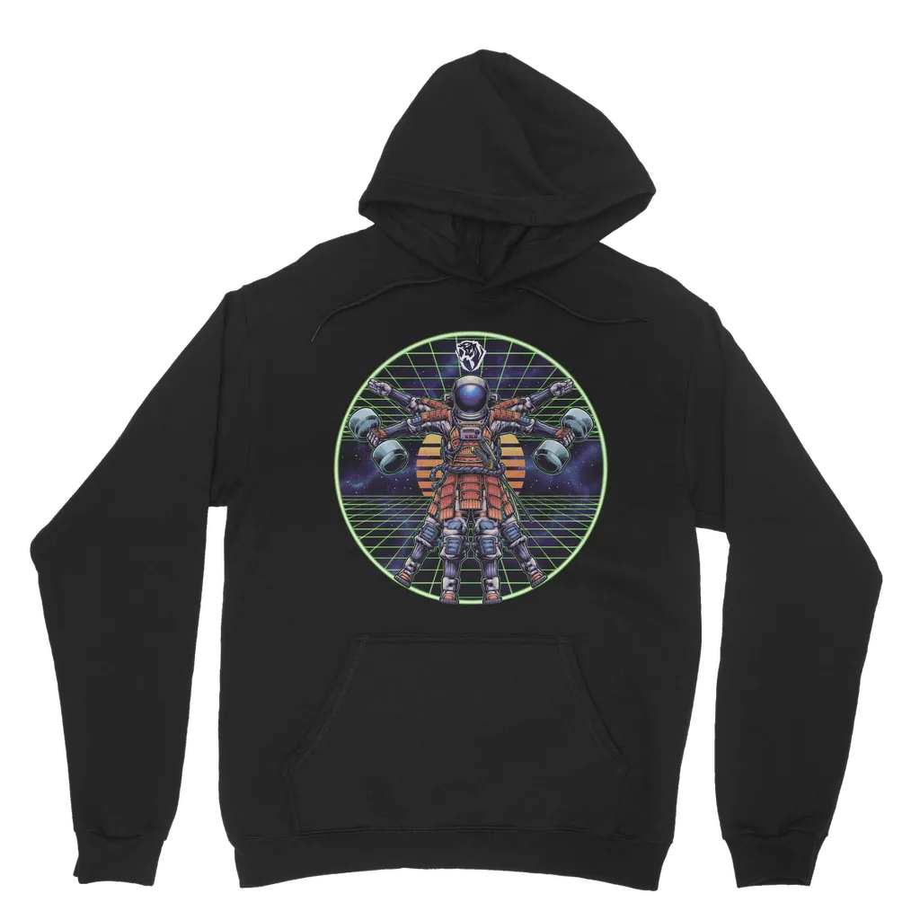 Samurai Astronaut: Vitruvian Gains Hoodie (UK)