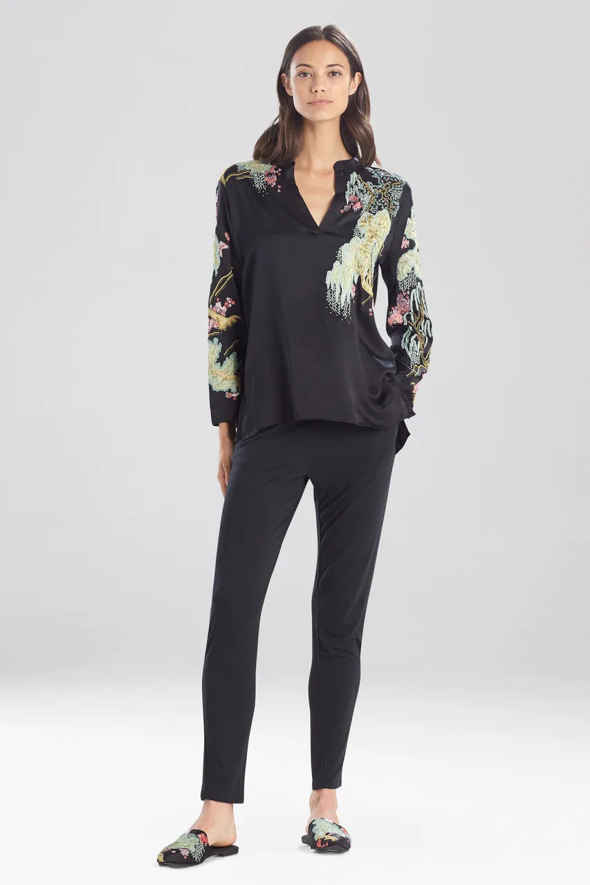 Sansui Embroidered Tunic Top