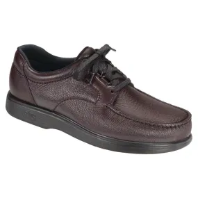 SAS Men's Bout Time Lace Up Loafer in Cordovan Wide