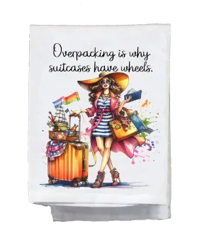 Sassy Diva, Overpacking is why suitcases have wheels