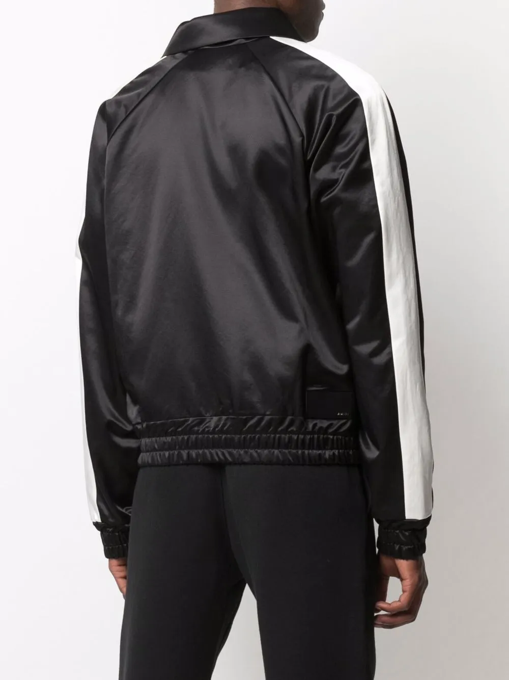 Sateen Zipped Track Jacket