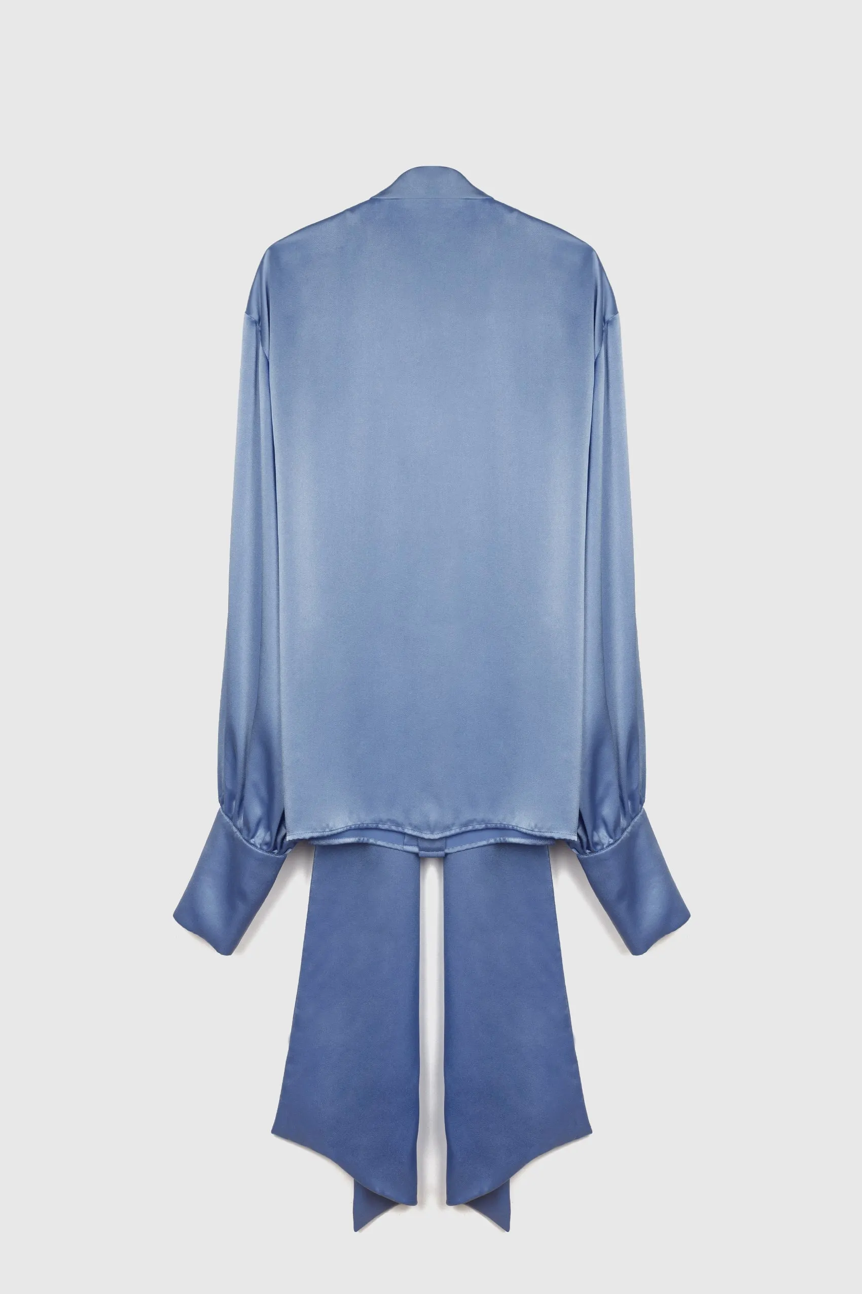 Satin lace shirt