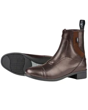 Saxon Childrens Syntovia Zip Paddock Boots