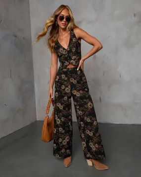 Sayja Floral Wide Leg Trouser