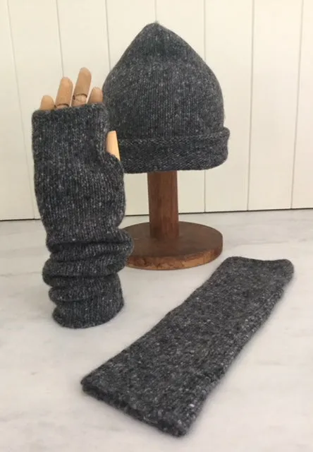 SCA 6-ply Scarf | Donegal Anthracite