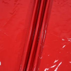 SCARLET RED PLEATHER