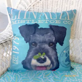 Schnauzer pillow covers, Dog pillows