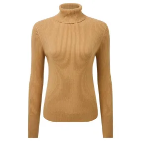 Schoffel Etive Ladies Roll Neck Jumper - Camel