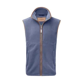 Schoffel Mens Oakham Fleece Gilet - Stone Blue
