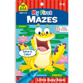 School Zone My First Mazes