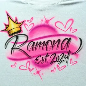 Script Crown   Tiny Hearts
