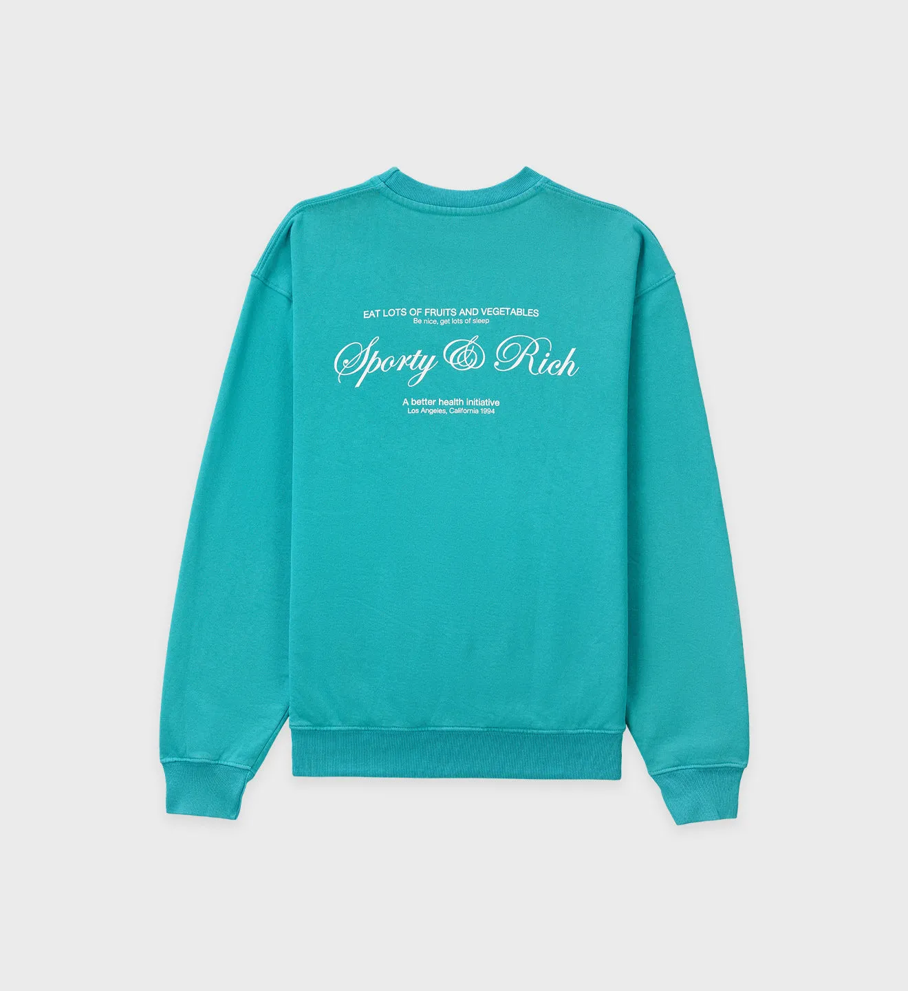 Script Logo Crewneck - Dolphin