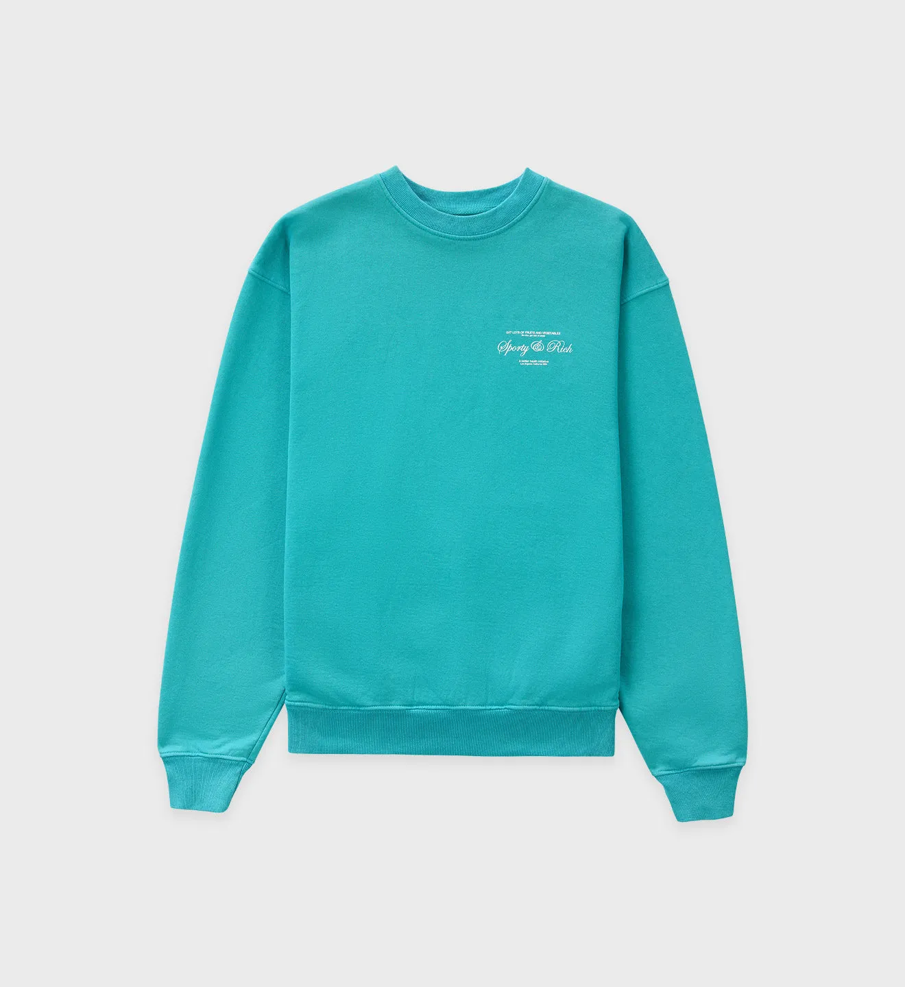Script Logo Crewneck - Dolphin