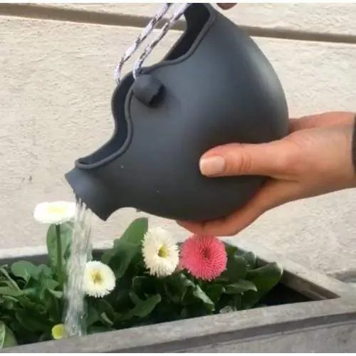 Scrunch Watering Cans - Dusty Light Green
