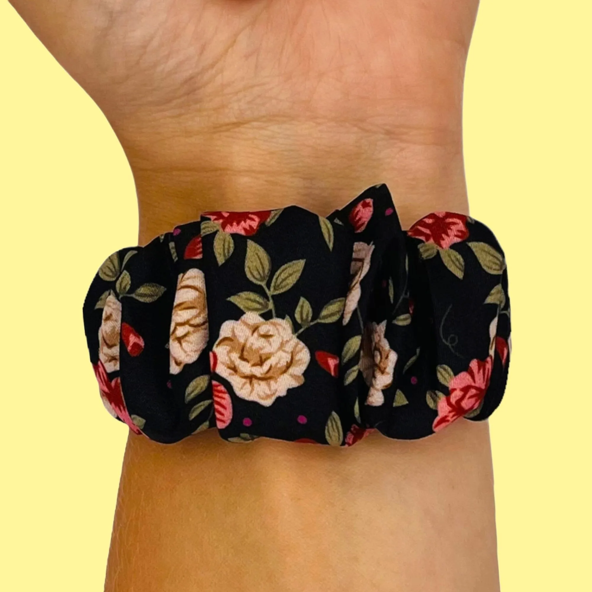 Scrunchies Watch Straps Compatible with the Fossil Hybrid Range