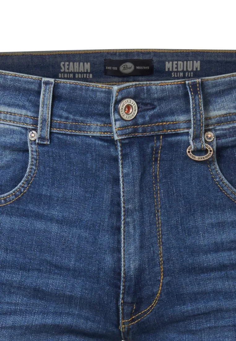 Seaham Slim Fit Denim Shorts Summersway