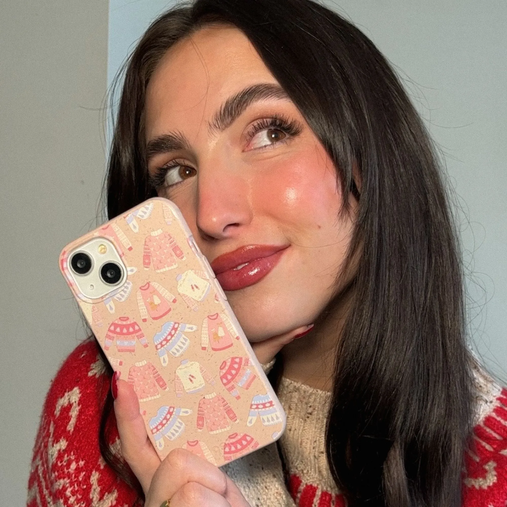 Seashell Sweater Weather iPhone 13 Mini Case