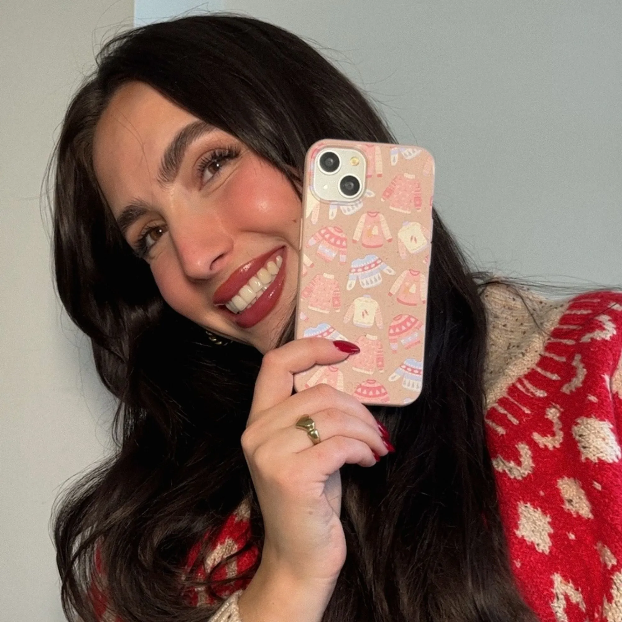 Seashell Sweater Weather iPhone 13 Mini Case