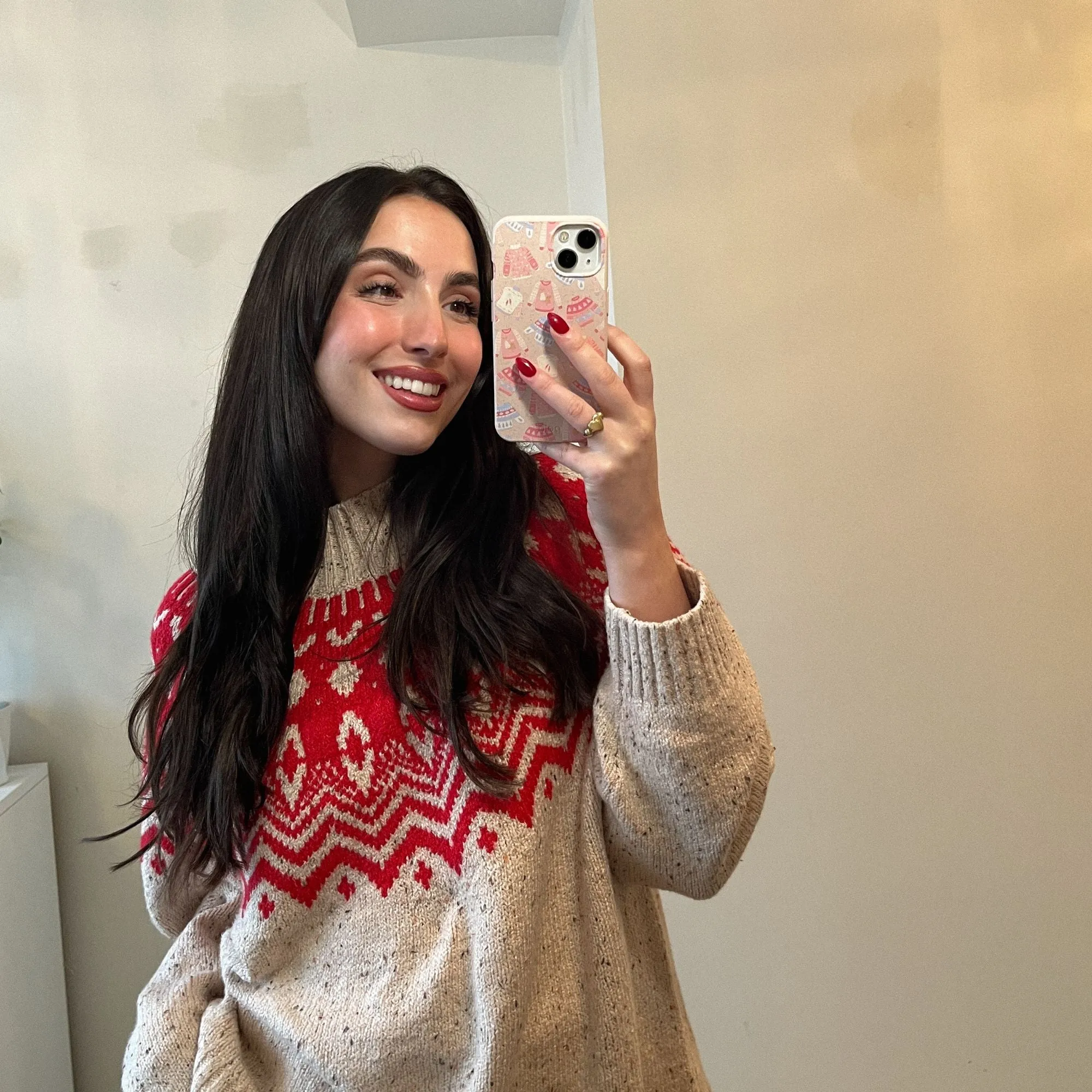 Seashell Sweater Weather iPhone 13 Mini Case