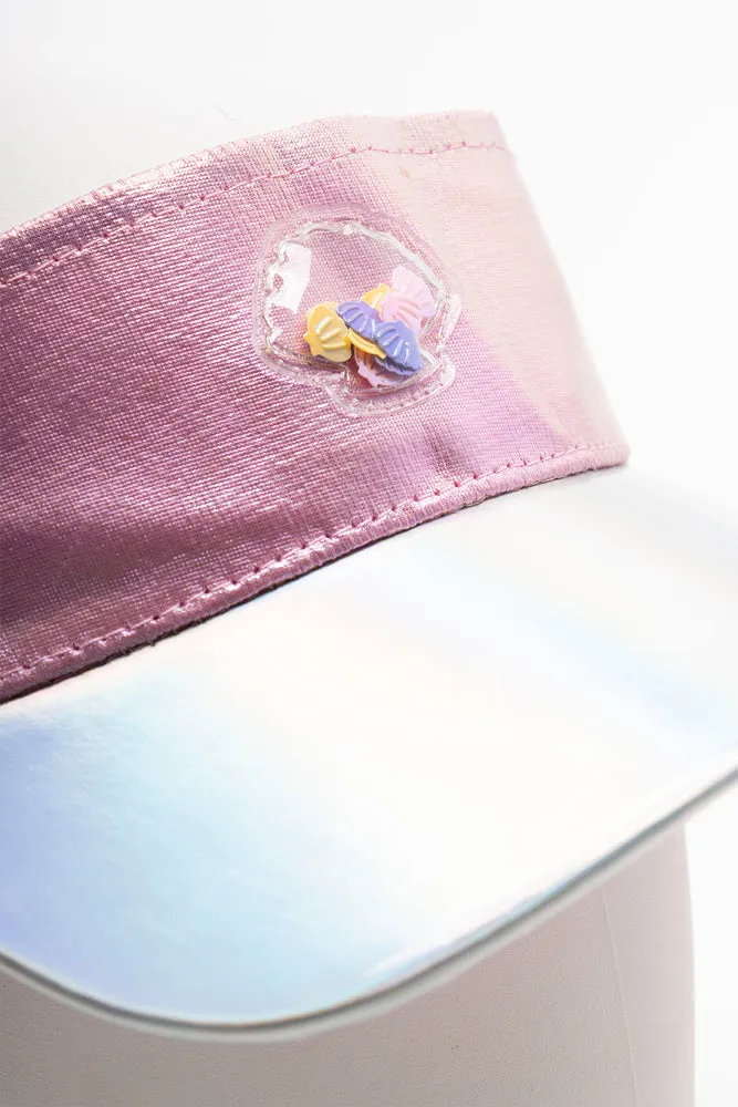 Seashell Visor Pink