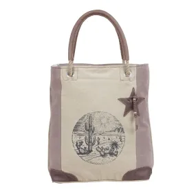 Sepia Aster Tote Bag