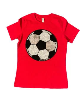 Sequin Soccer Tees (Various Colors)