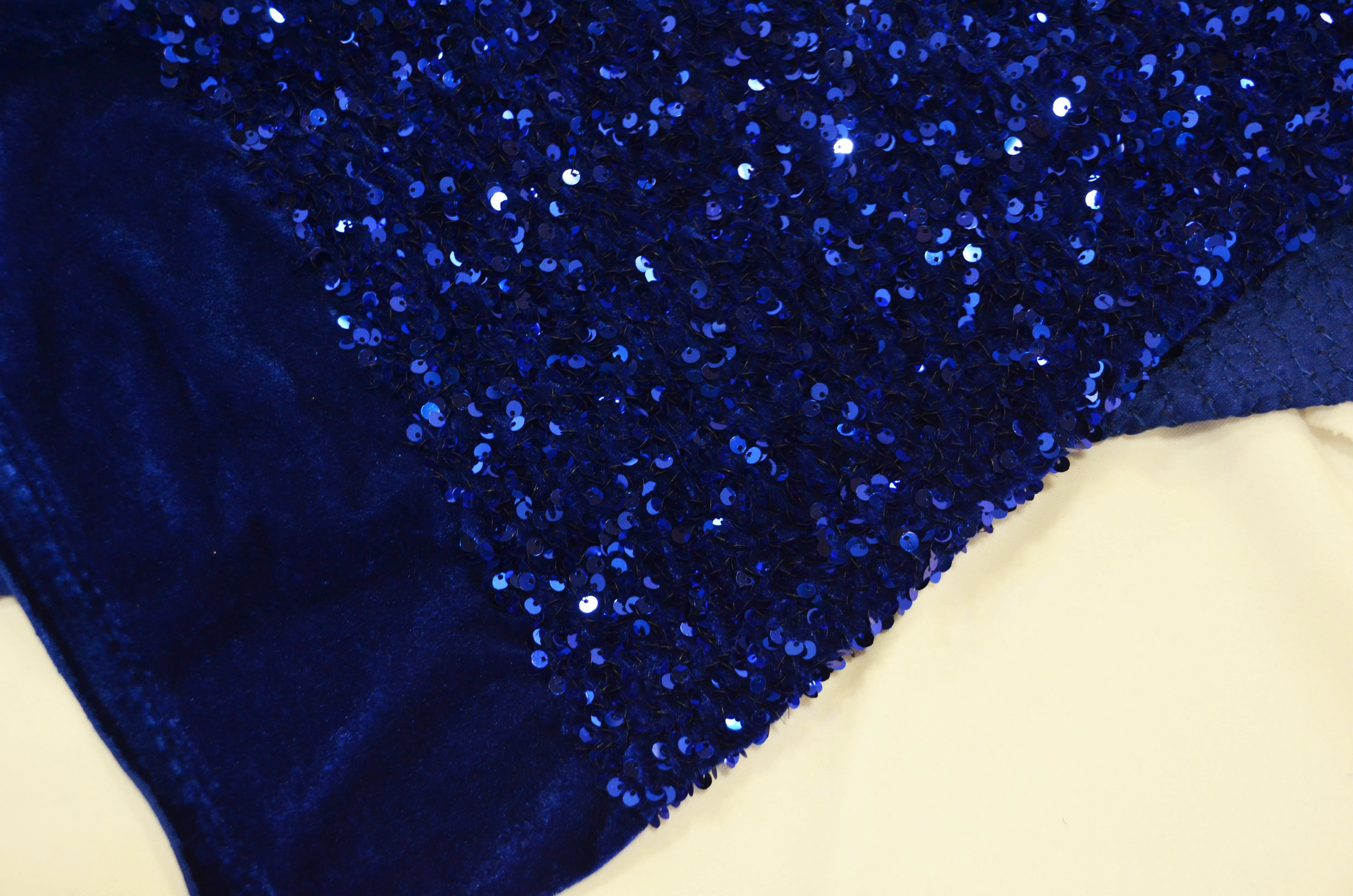 Sequins Stretch Velvet | Sequins on Plush Spandex Velvet | 60" Wide | Multiple Colors |