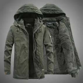 Serge™ Comfortable Fleece Jacket with Hood