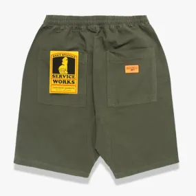Service Works Chef Shorts - Olive