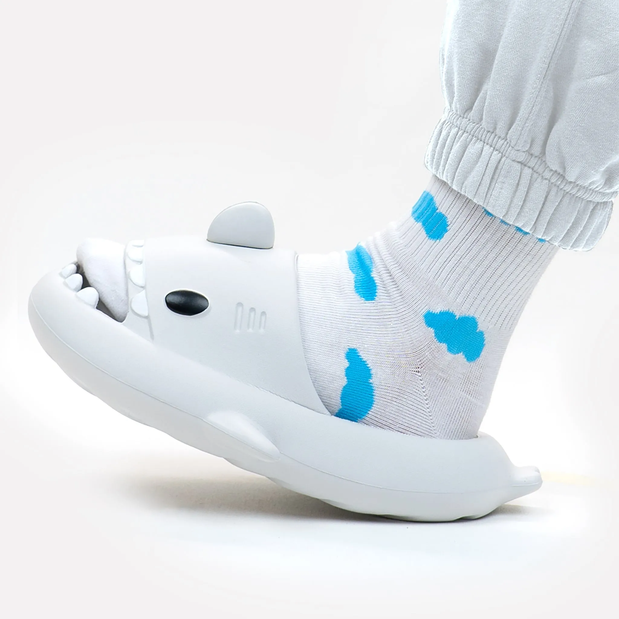 Shark Slides for Men - Cloud Slides
