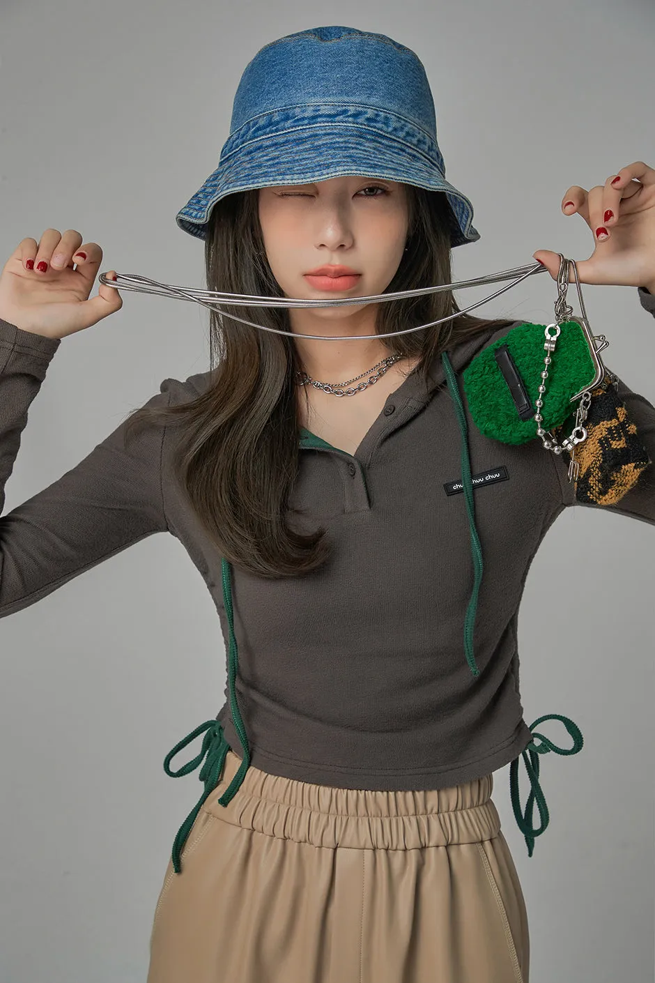 She Was So Artistic Ruched Top