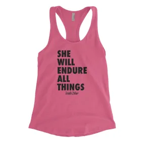 She Will Endure All Things Blacked Out