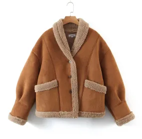 Shearling Bomber Jacket