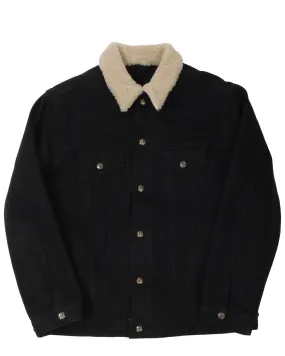 Shearling Denim Jacket
