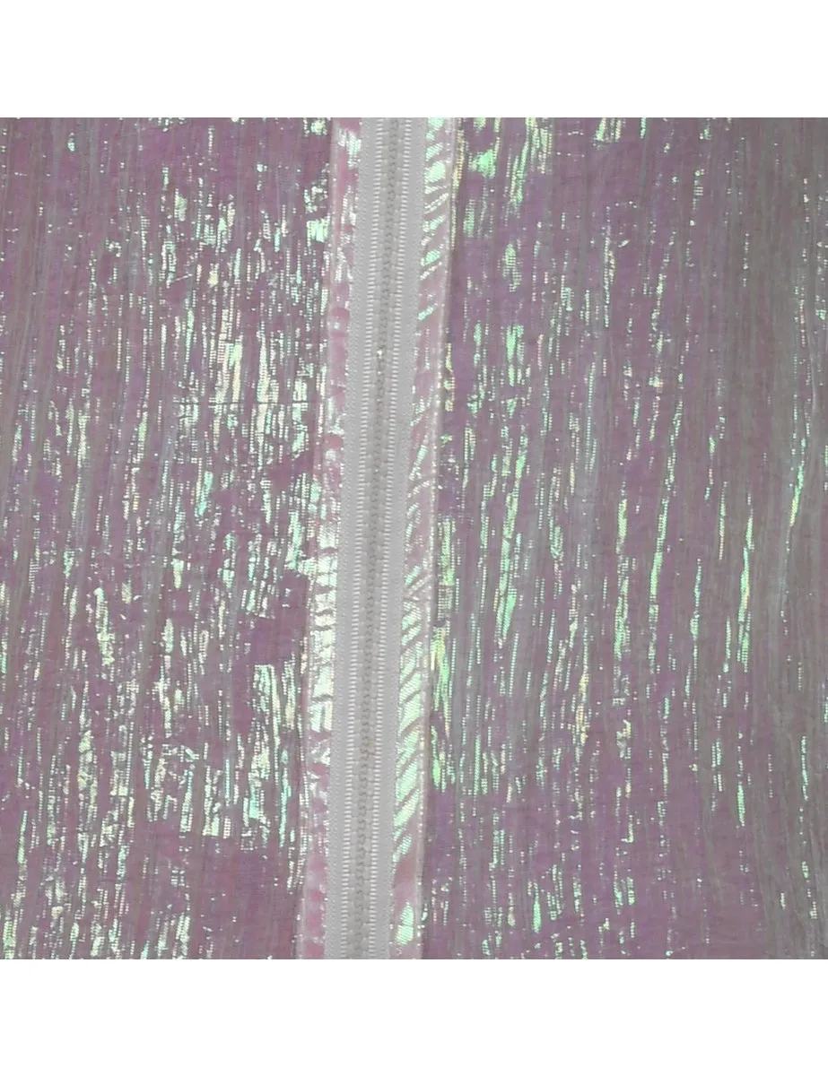 Sheer Effect Evening Jacket - S