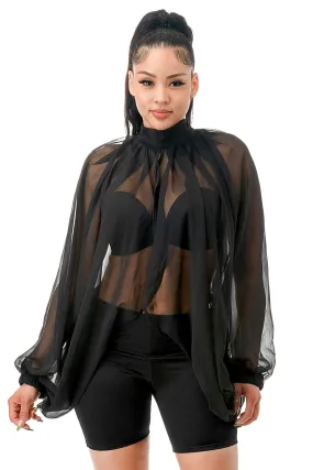 Sheer Blouses