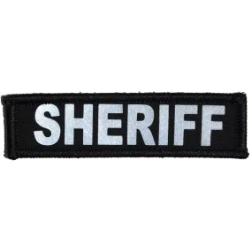 Sheriff Reflective - 1x3.75 Patch