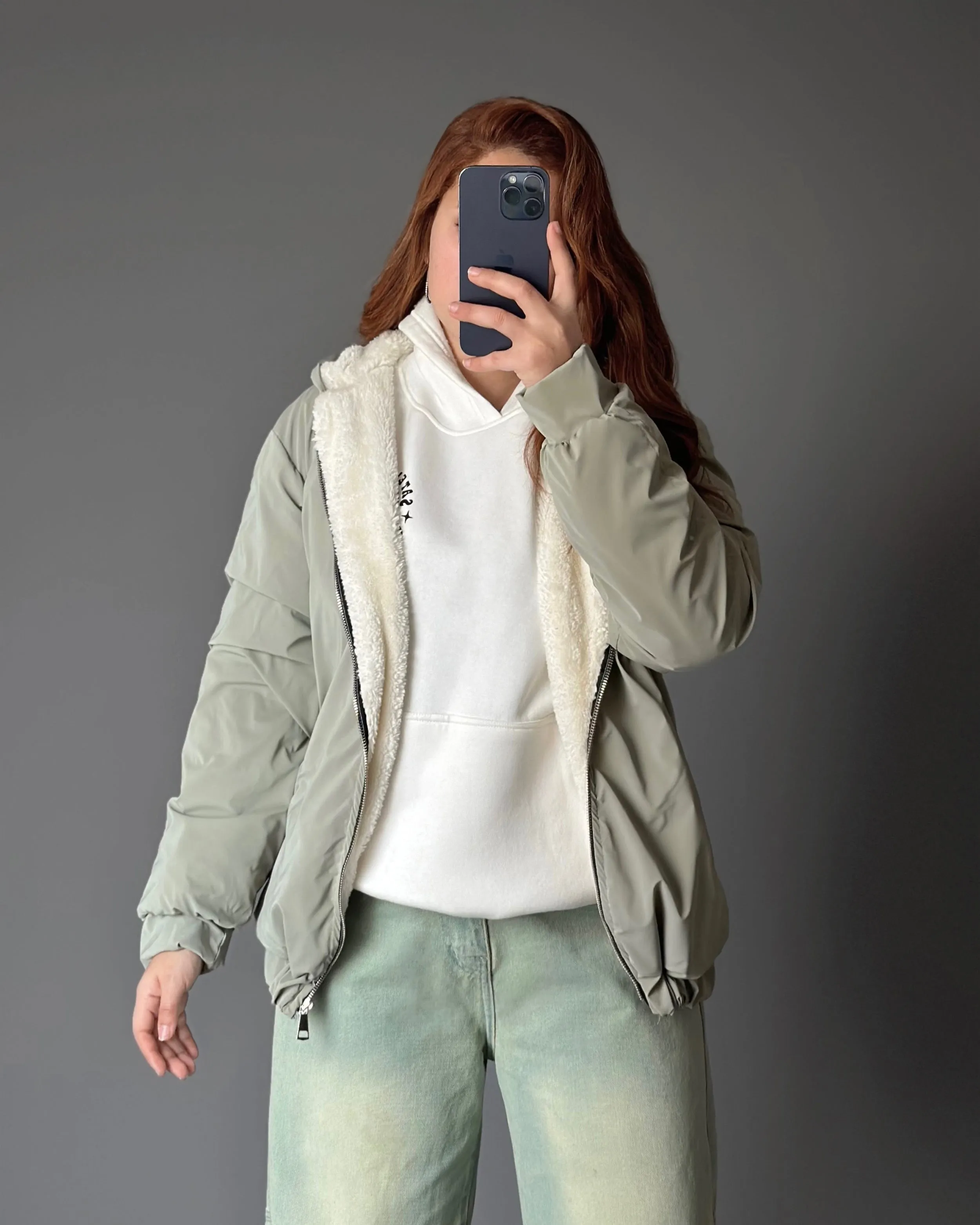 Sherpa Lined Waterproof Jacket