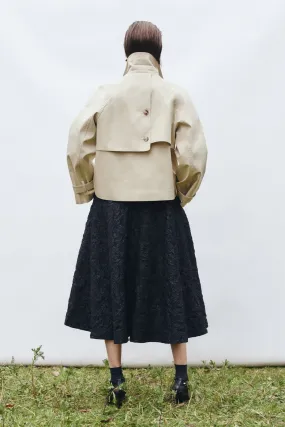 Short trench coat - Camel