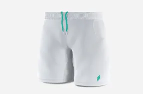 Shorts (white/turquoise)