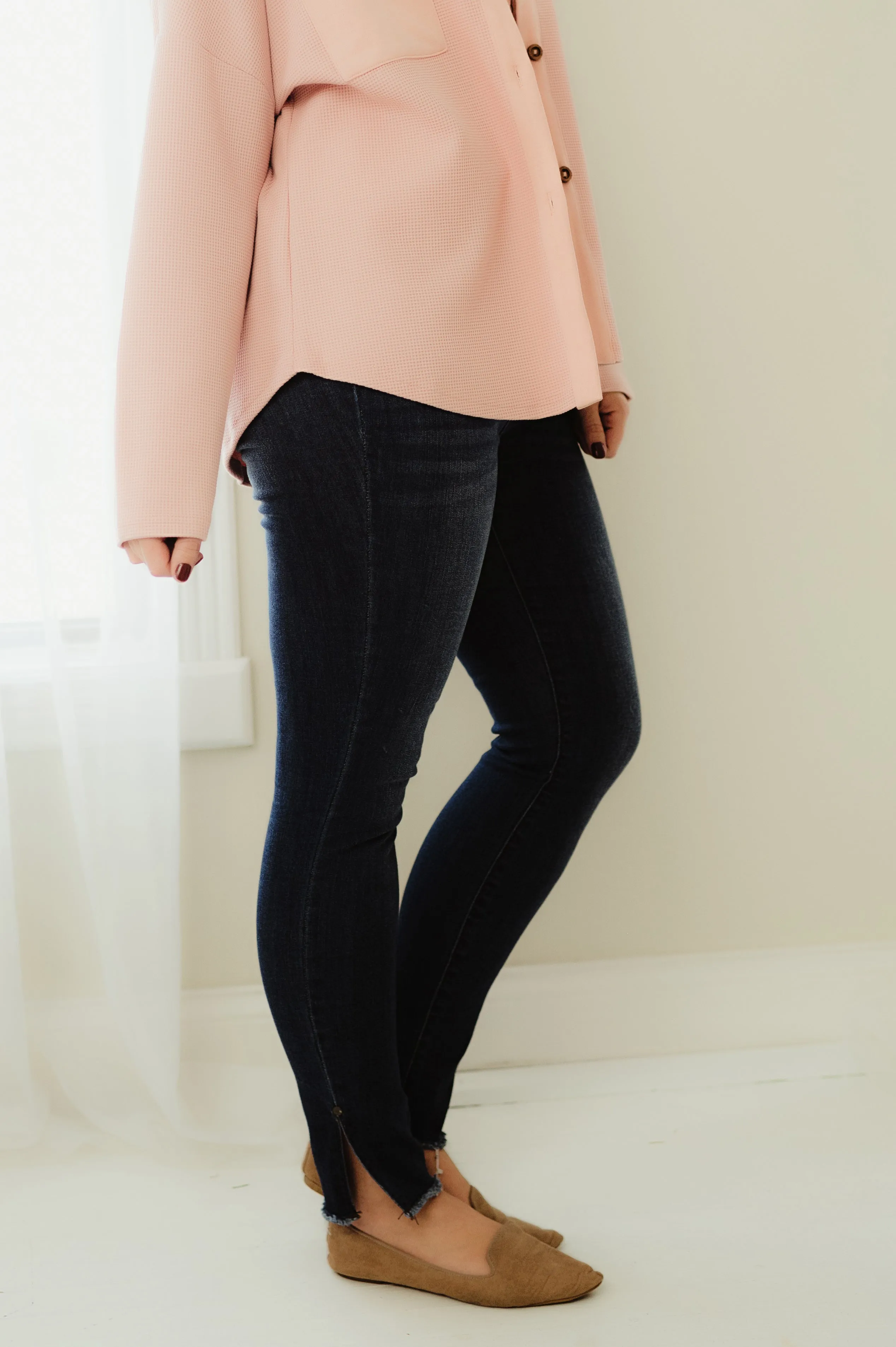Side Slit Skinny