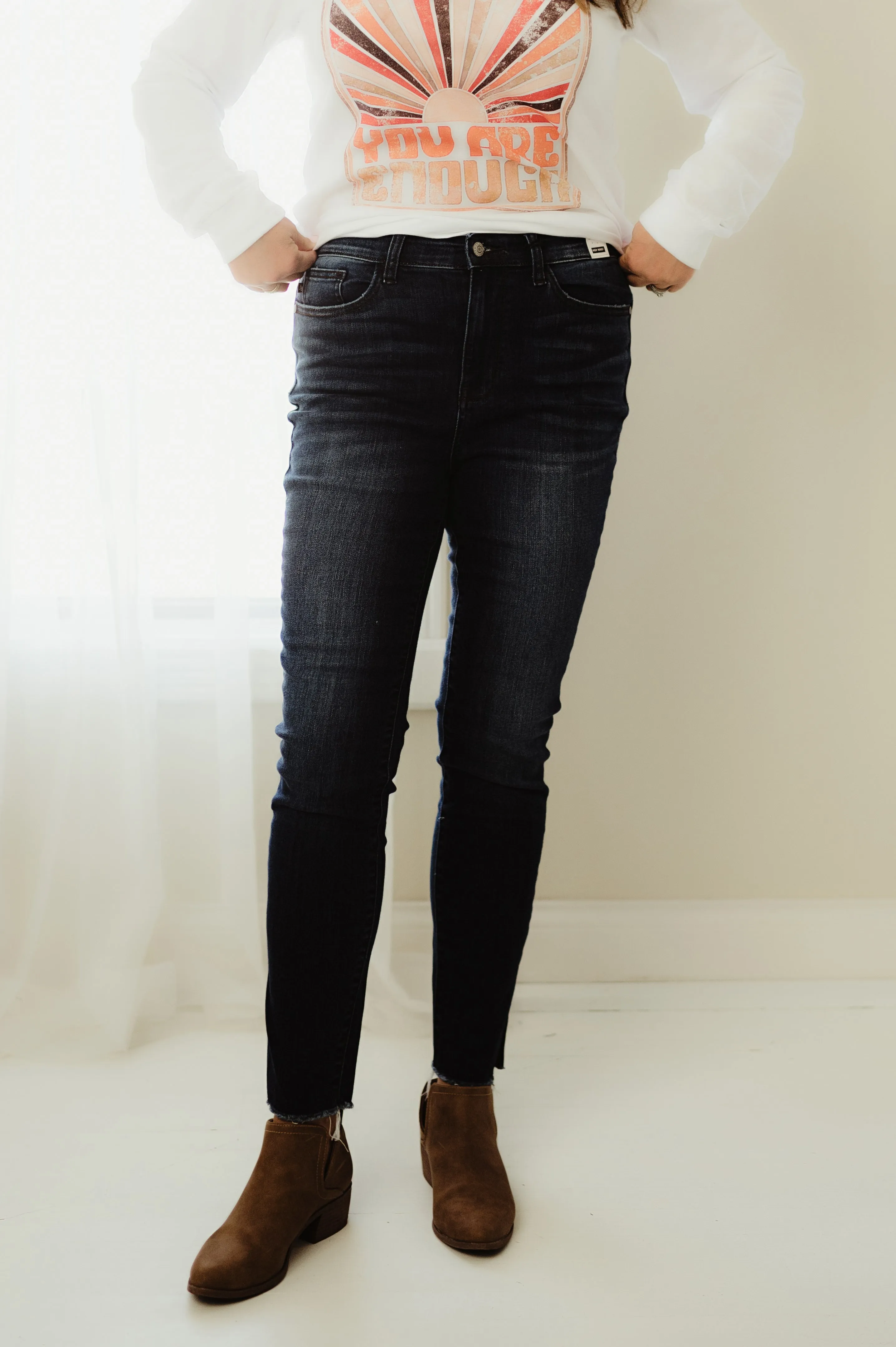 Side Slit Skinny