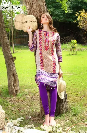 Sifona Embroidered Lawn Tunics '16 – 1B
