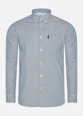Signature gingham - persian blue