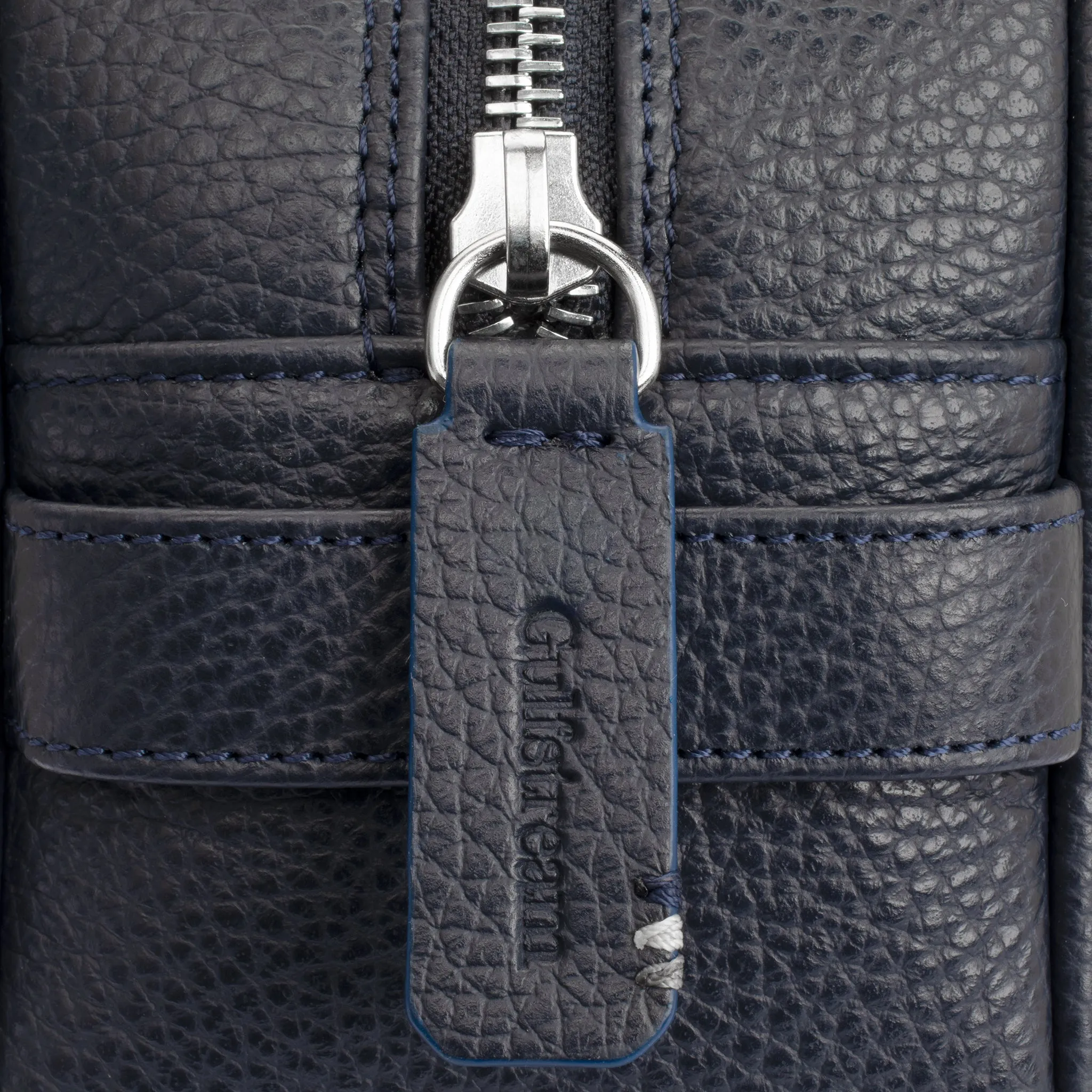 Signature Leather Wash Bag