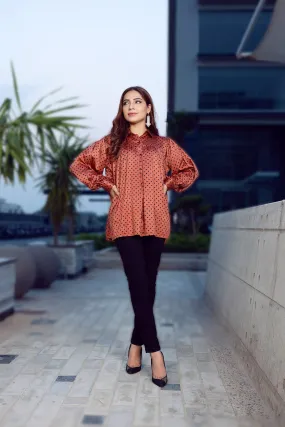 Silk Button Down