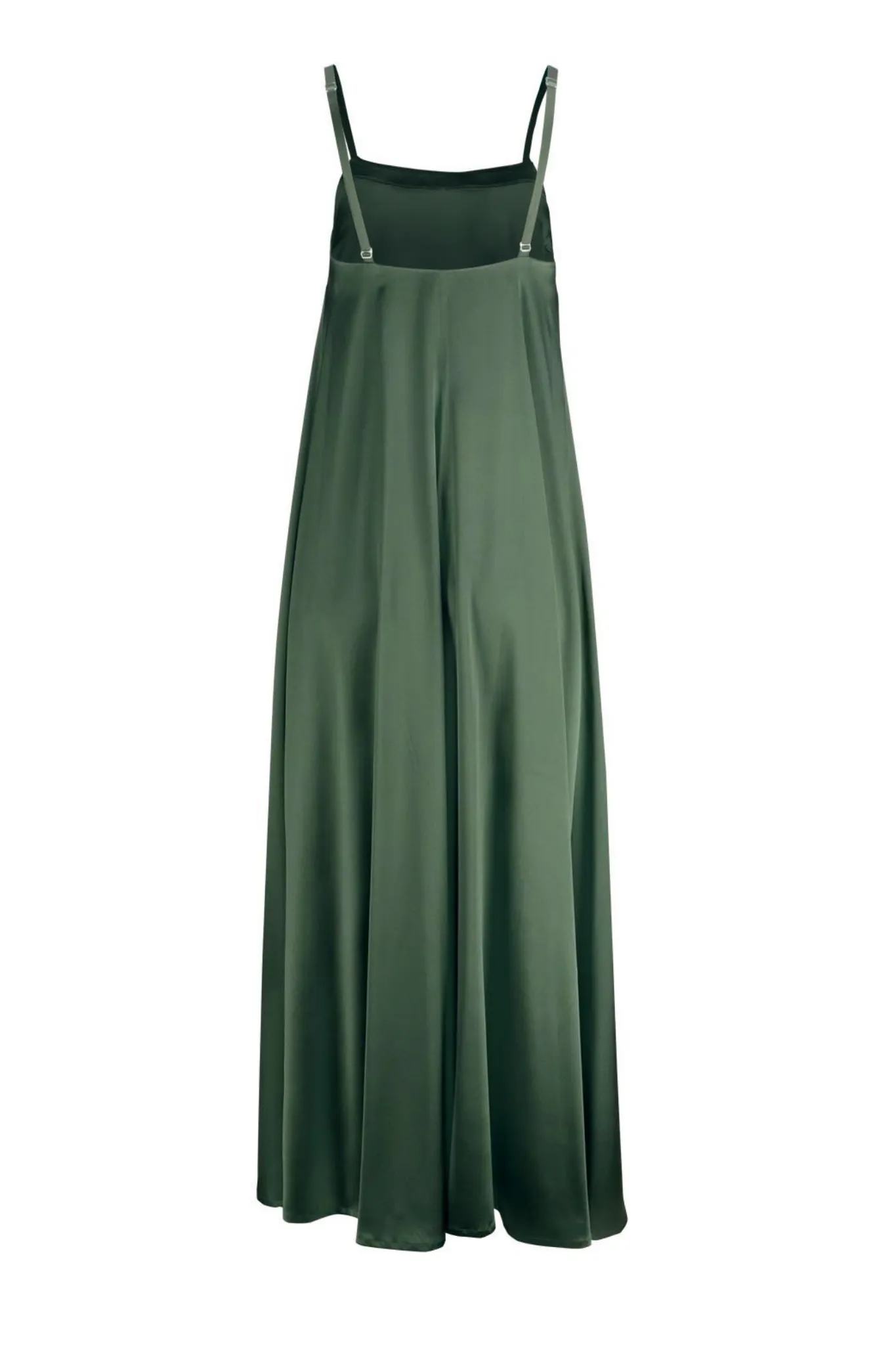 Silk Maxi Dress 'Aphrodite' in Rich Green