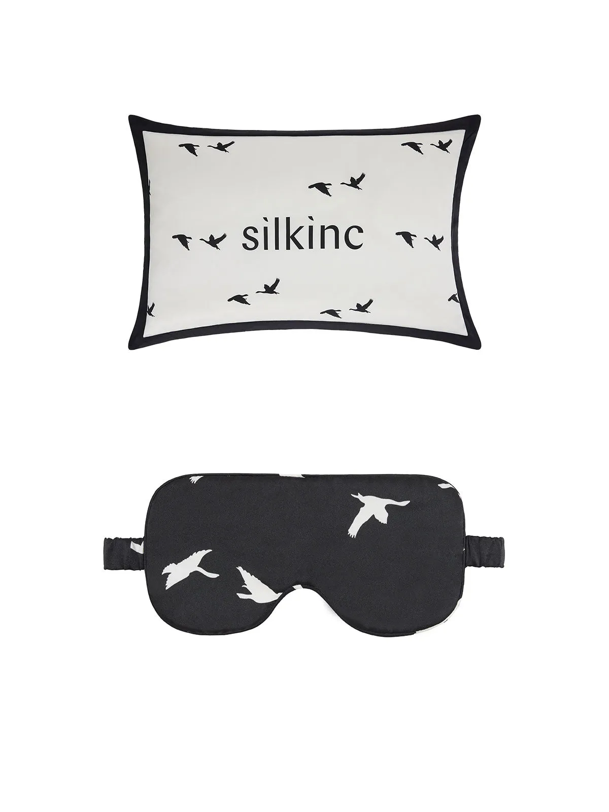 SILKINC Pair of Swan Goose Sleepwear Giftbox